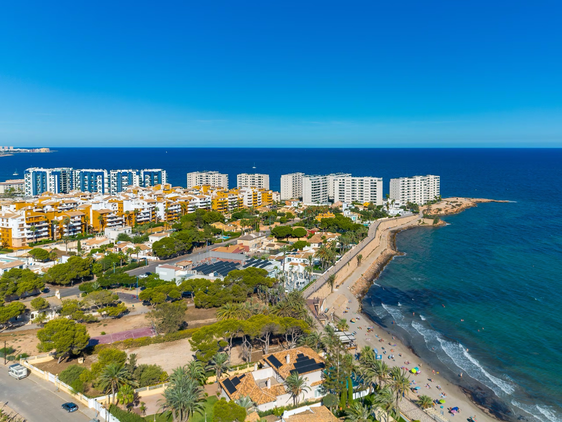 Playa de Punta Prima, 280 m from the villa